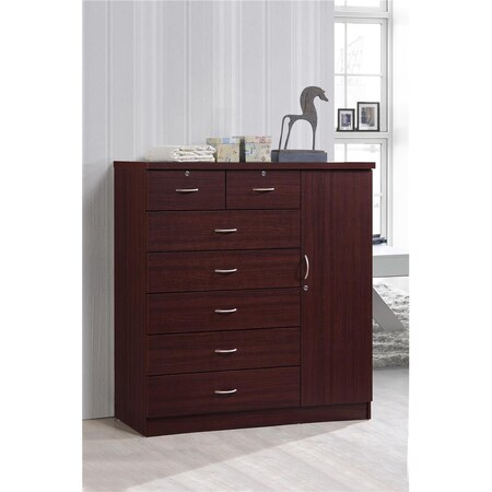 Made-To-Order 7 Drawer Jumbo Chest with Additional Door MA3507715